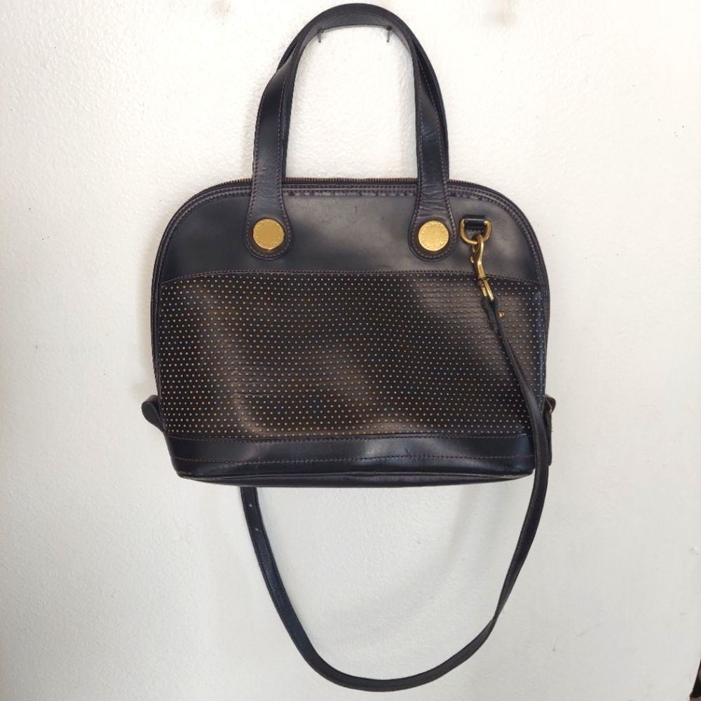 VINTAGE Dooney & Bourke Satchel Crossbody Bag - Picture 3 of 14